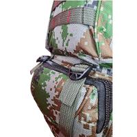 Mochila Tatica Militar Grande Trilha Camping Viagem Expansivel Resistente A Agua Reforcada Camuflada 5 Bolsos Cor:verde; - 7