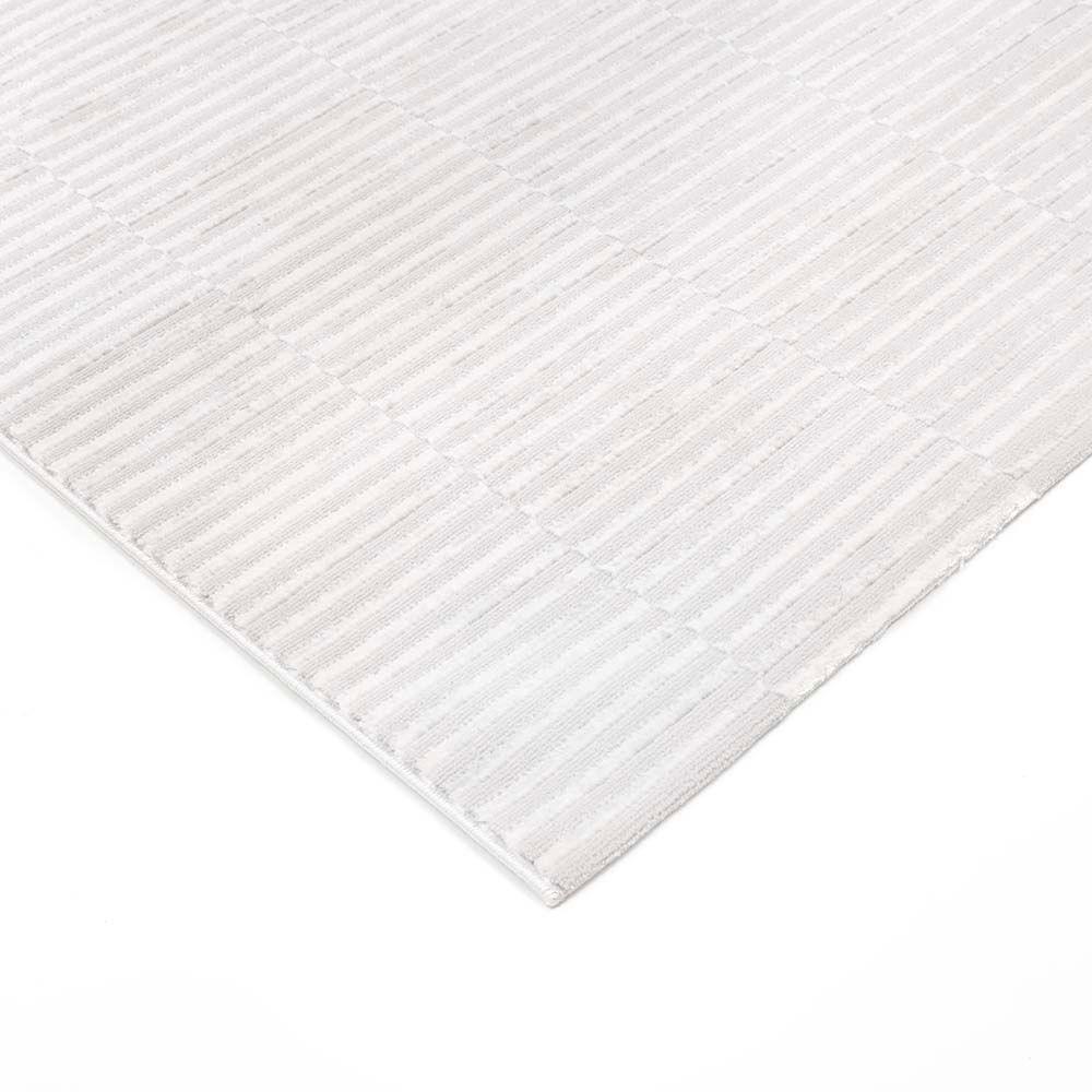 Tapete Para Sala Sofia 04 Bege E Cinza 1,40x2,00m - Edantex - 3