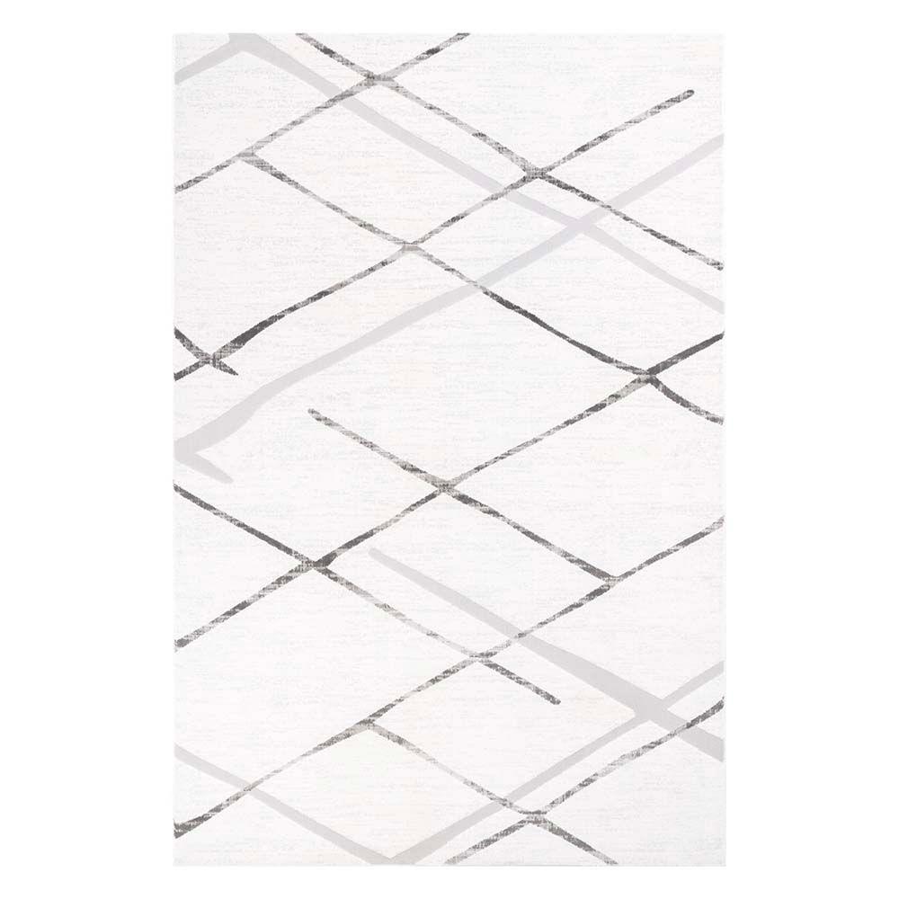 Tapete Para Sala Sofia 06 Bege E Cinza 3,00x4,00m - Edantex - 1