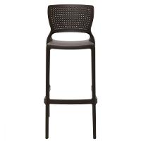 Banqueta Tramontina Bar Marrom Em Polipropileno e Fibra  - 1