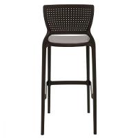 Banqueta Tramontina Bar Marrom Em Polipropileno e Fibra  - 5