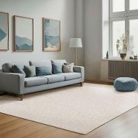 Tapete Sala Atratto Liso 60 Areia 2,00x2,50m - 2