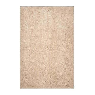 Tapete Para Sala Felpudo Plush 72 Bege 2,00x3,00m