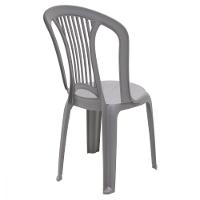Cadeira Bistrô Tramontina Atlântida Em Polipropileno Cinza - 3