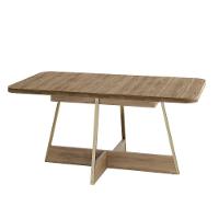 Mesa De Jantar 6 Lugares Retangular 1,60m 1592 Carraro Carvalho - 1