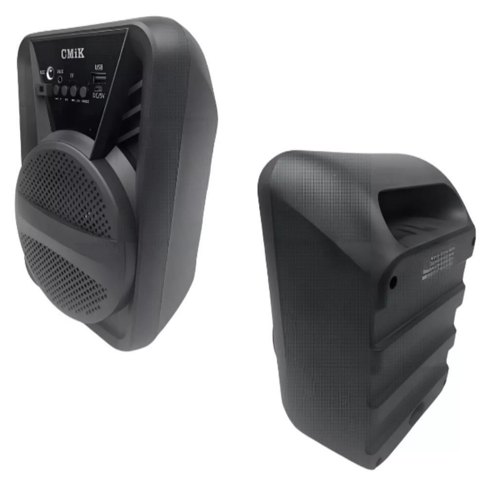 Caixa De Som Cmik MK-410 Com Karaokê Led E Subwoofer Potência E Versatilidade Em Qualquer Lugar Bivolt - 2