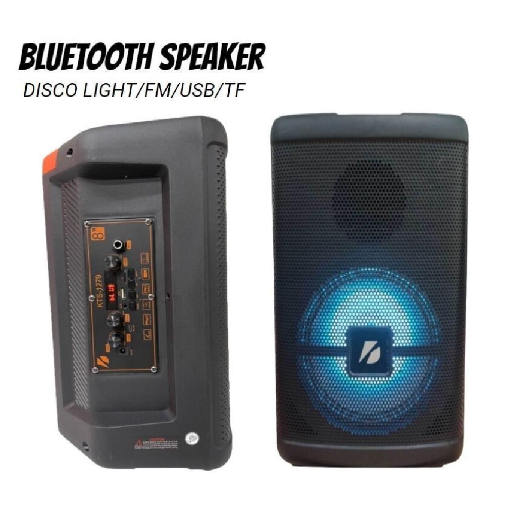 Caixa De Som Bluetooth 8C Microfone TWS Rádio FM E Bateria Recarregável Potência Qualidade E Conectividade Completa - 3