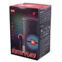 Caixa De Som Bluetooth 8C Microfone TWS Rádio FM E Bateria Recarregável Potência Qualidade E Conectividade Completa - 7