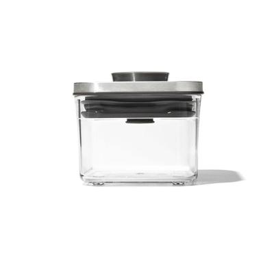 Pote Hermético Quadrado Steel Pop 0,4 Litros Oxo