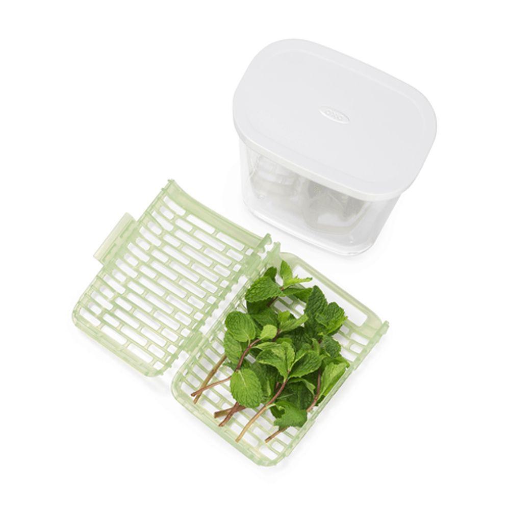 Pote Retangular Greensaver Para Ervas 1,8 Litros Oxo - 3