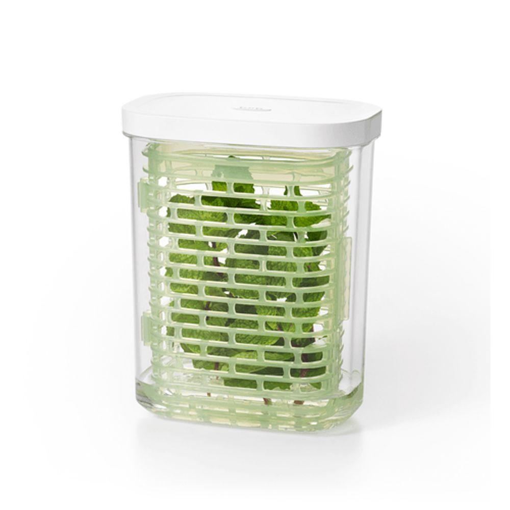 Pote Retangular Greensaver Para Ervas 1,8 Litros Oxo - 4