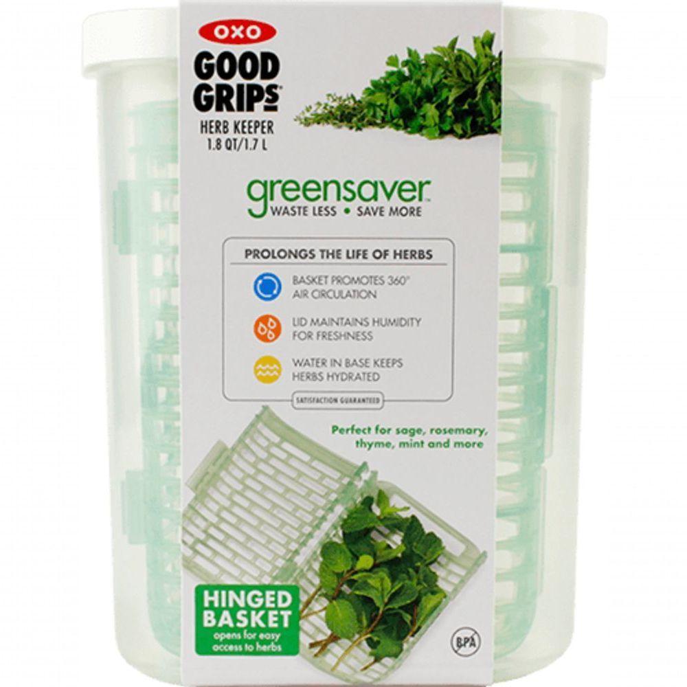 Pote Retangular Greensaver Para Ervas 1,8 Litros Oxo - 7