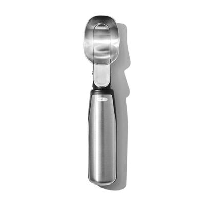 Colher De Sorvete Com Alavanca Steel Em Aço Inox 9cm Oxo