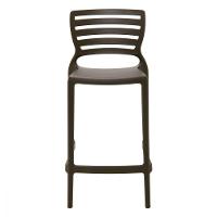 Banqueta Marrom Em Polipropileno e Fibra De Vidro Tramontina - 1