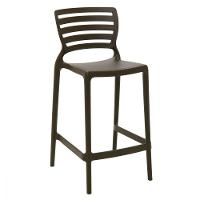 Banqueta Marrom Em Polipropileno e Fibra De Vidro Tramontina - 6