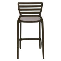 Banqueta Marrom Em Polipropileno e Fibra De Vidro Tramontina - 7