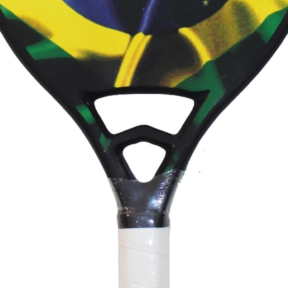 Raquete Beach Tennis WBT Kevlar com Fibra de Carbono – Brazilian 2021 Profissional - 3
