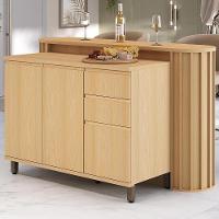 Balcão De Cozinha Tampo E Ilha 164cm Pierre Carvalho L01 - Mpozenato - 1