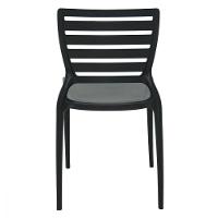 Cadeira Sofia Encosto Horizontal Preta Tramontina 92237009 - 3