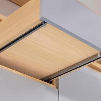 Balcão De Cozinha Com Tampo 120cm Pierre Carvalho/cinza L01 - Mpozenato - 6