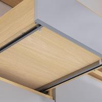 Balcão De Cozinha Tampo E Ilha 164cm Pierre Carvalho/cinza L01 - Mpozenato - 8