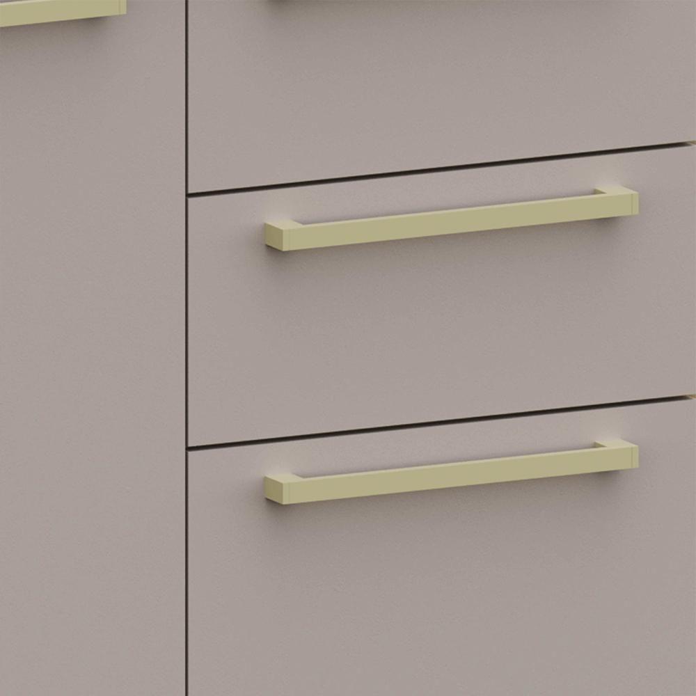 Balcão De Cozinha Com Tampo 60cm 2 Portas Freijó/cinammon L01 - Mpozenato - 2