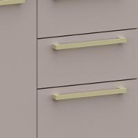 Balcão De Cozinha Com Tampo 60cm 2 Portas Freijó/cinammon L01 - Mpozenato - 2