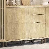 Balcão De Cozinha Com Tampo 120cm Pierre Carvalho L01 - Mpozenato - 2