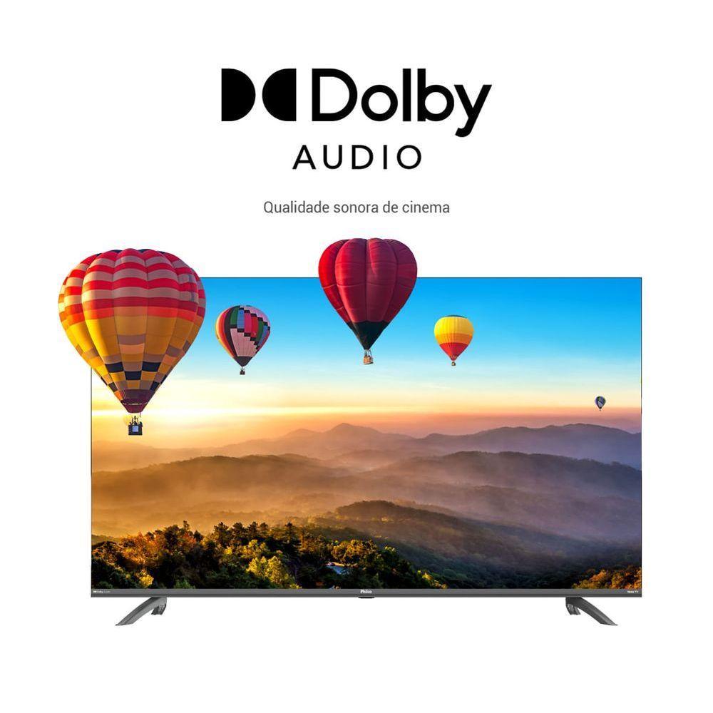 Smart TV 55” Philco LED Roku TV Dolby Áudio PTV55G3ERSGB - 6