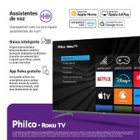 Smart TV 55” Philco LED Roku TV Dolby Áudio PTV55G3ERSGB - 2