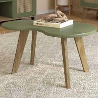 Mesa De Centro Orgânica 90cm Para Sala Cassia Menta A09 - Mpozenato - 1