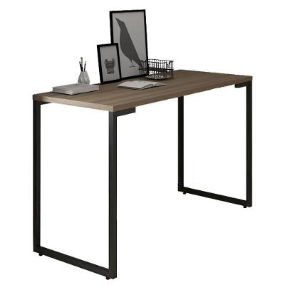 Mesa Escritório 120cm Estilo Industrial New Port Z34 Castanho - Mpozenato