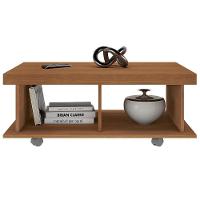 Mesa De Centro 90cm Para Sala Tamburato 50mm Kael Cinamomo A09 - Mpozenato - 6