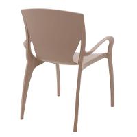 Cadeira Tramontina Clarice Camurça Polipropileno Com Braços - 2