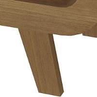 Mesa De Canto Lateral 55cm Para Quarto Nora Off/pinho A09 - Mpozenato - 10