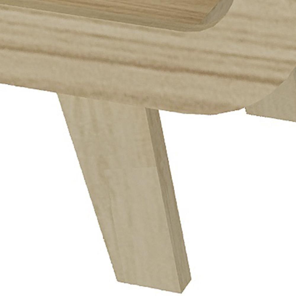 Mesa De Canto Lateral 55cm Para Quarto Nora Naturale/branco A09 - Mpozenato - 10