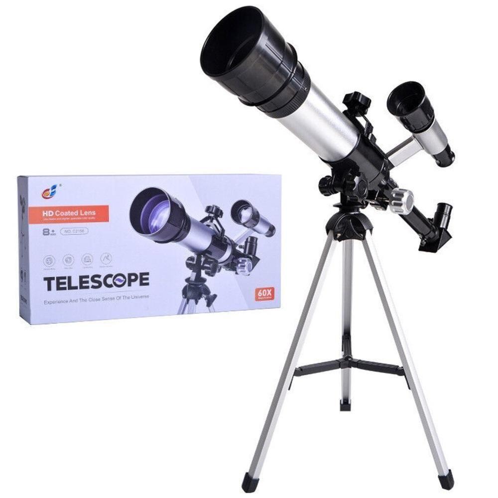 Telescópio Astronômico 60x Com Tripé Explore O Universo E Descubra As Estrelas - 1