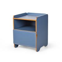 Mesa De Cabeceira 1 Gaveta Com Nicho Cindy - Azul - 1