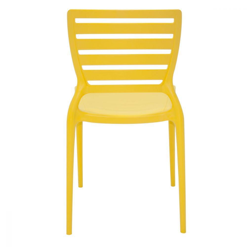 Cadeira Sofia Encosto Horizontal Amarela Tramontina 92237000 - 6