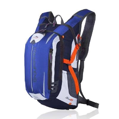 Mochila Impermeavel Esportiva Com Cinta Para Ciclismo Alpinismo Corrida Bolsa Ajustavel Azulalpinismo Corrida Passeio Bi