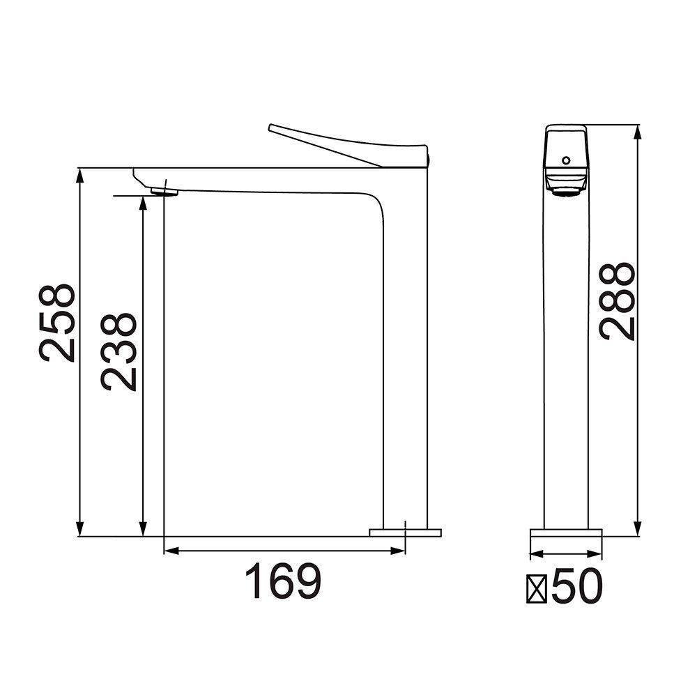 Torneira Lorenzetti Loren Neo 1195 B92 De Bancada Black - 2