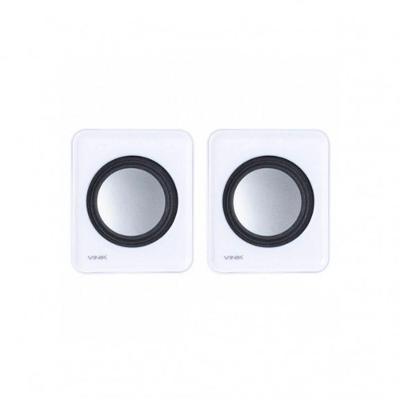 Caixa De Som 2.0 5v 2x 1w Vs-01b 112356 Vinik Branco