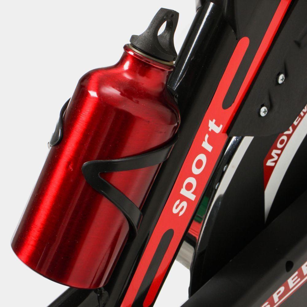 Bicicleta Spinning Bike Ergometrica Semi Profissional 120kg Ciclo Computador Digital Lcd Roda Inercia 13kg Fitness - 4