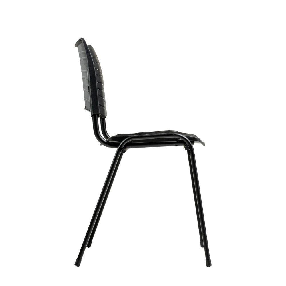 Cadeira Fit Com Assento E Encosto Em Polipropileno Preto - 5