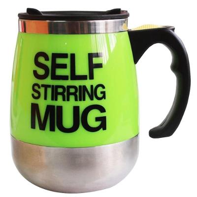 Caneca Eletrica Mixer Automatica Copo Misturador Bule Liquidificador Shake Whey 400ml Portatil Verde
