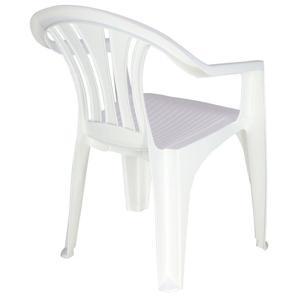 Cadeira Tramontina Bertioga Em Polipropileno Branco - 5