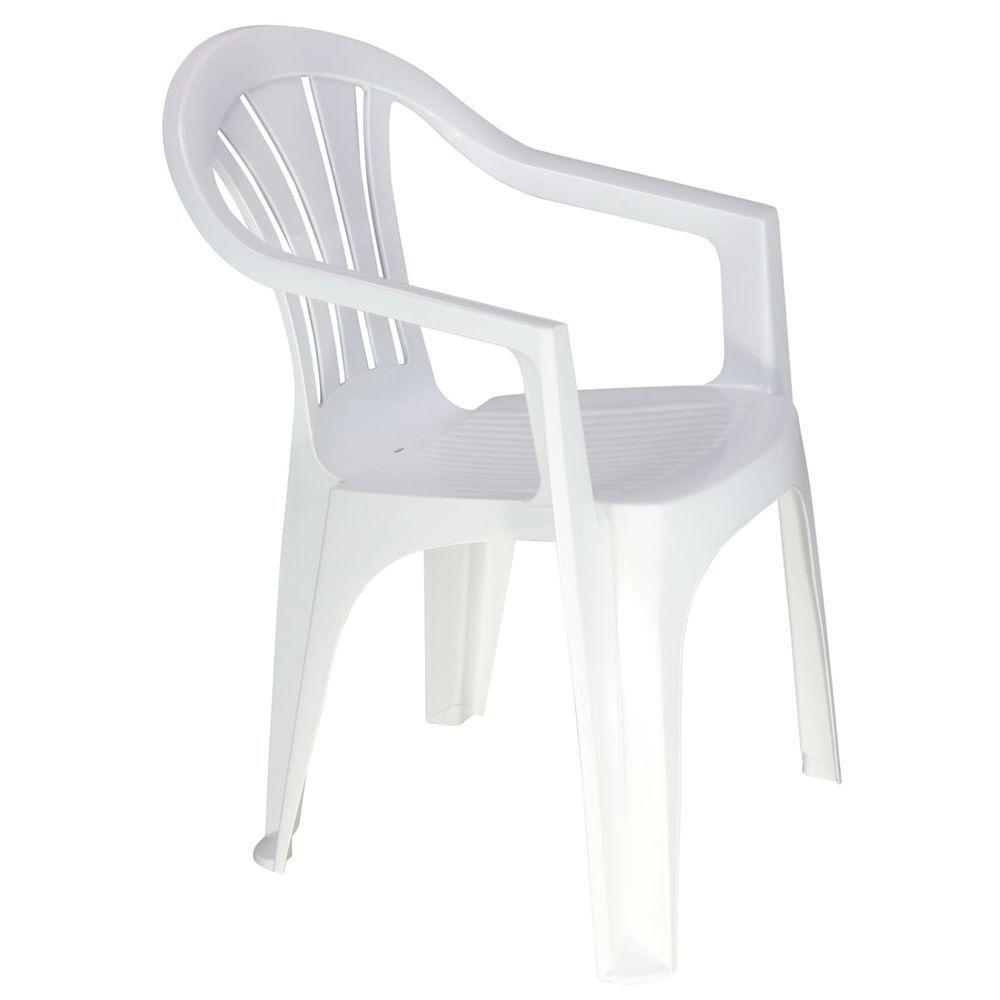 Cadeira Tramontina Bertioga Em Polipropileno Branco - 6