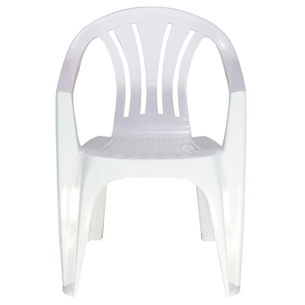 Cadeira Tramontina Bertioga Em Polipropileno Branco - 8