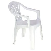 Cadeira Tramontina Bertioga Em Polipropileno Branco - 11