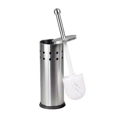 Escova Sanitária De Inox Com Suporte Luxo Durabilidade E Estilo Para Seu Banheiro